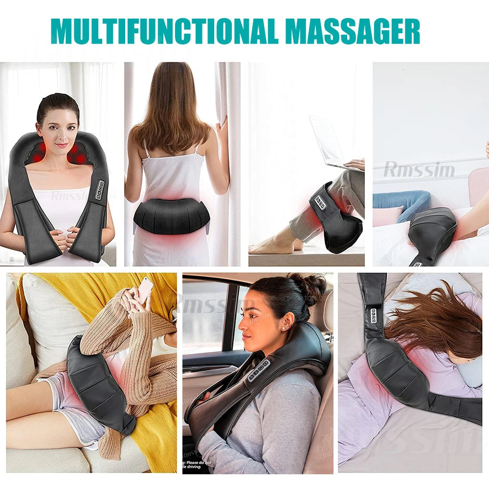 Heated Shiatsu Neck & Shoulder Massager
