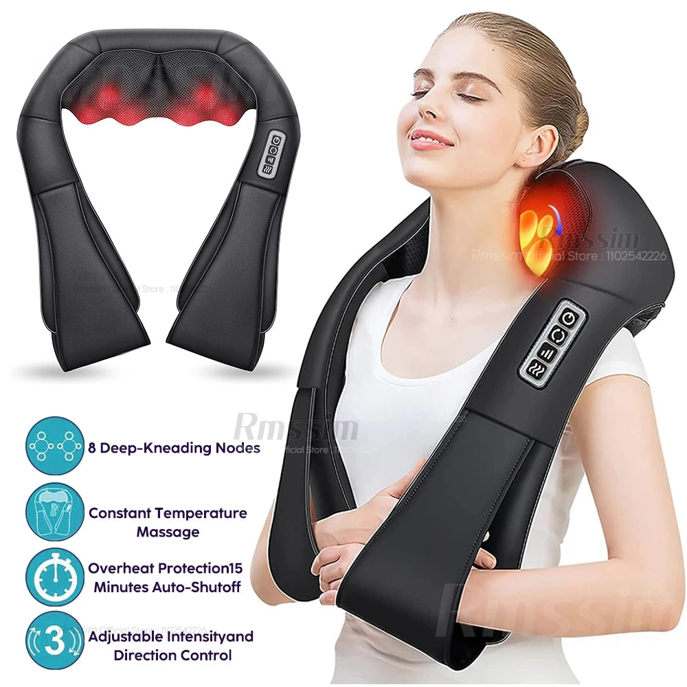 Heated Shiatsu Neck & Shoulder Massager