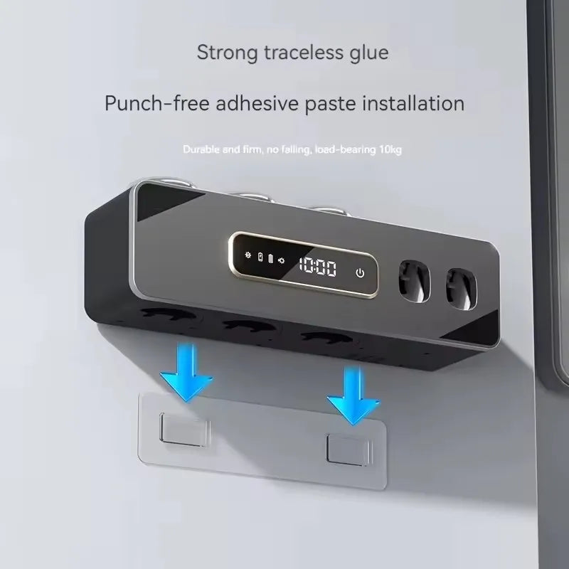 Smart Sanitizing Toothbrush Hub